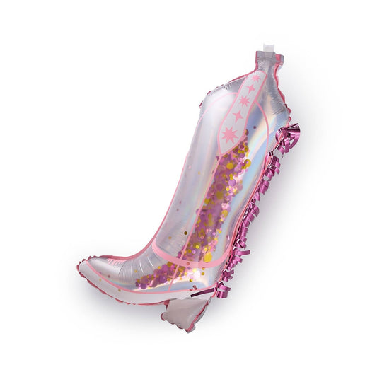 Fringe Cowgirl Boot Balloon Set