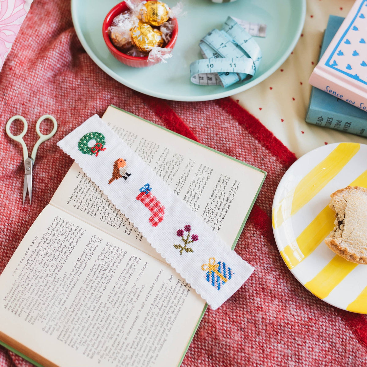 Christmas Cross Stitch Bookmark Kit