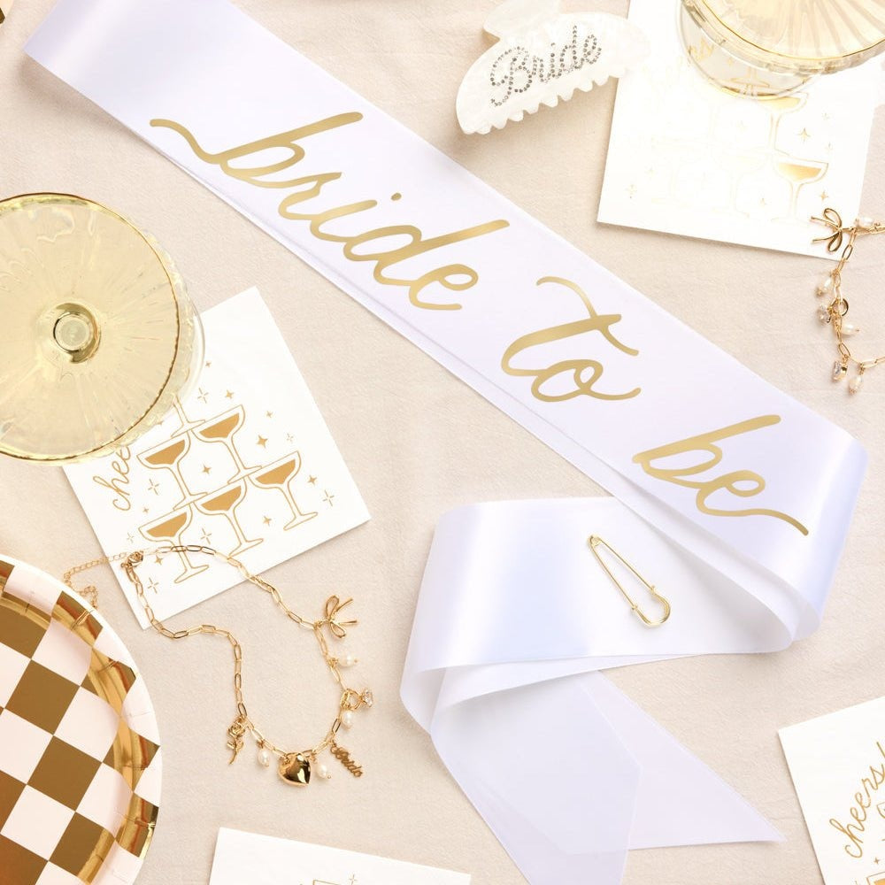 Classic Bride Party Sash