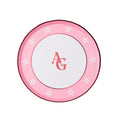 American Girl® X Bonjour Fete Pink Logo Small Plates