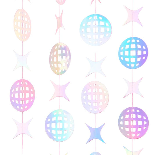 Iridescent Disco Garland