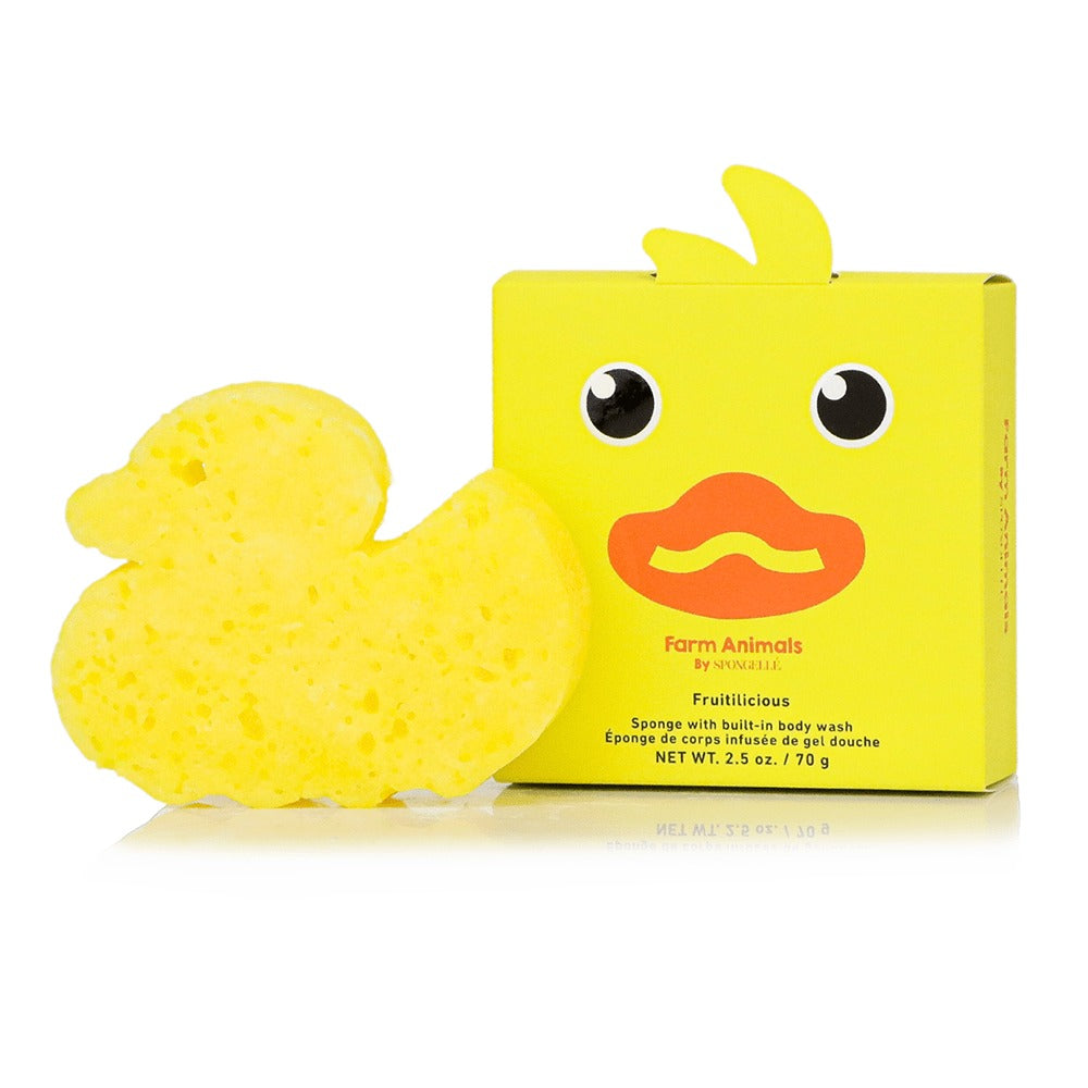 Farm Animals Shower Buffer Sponge Pack