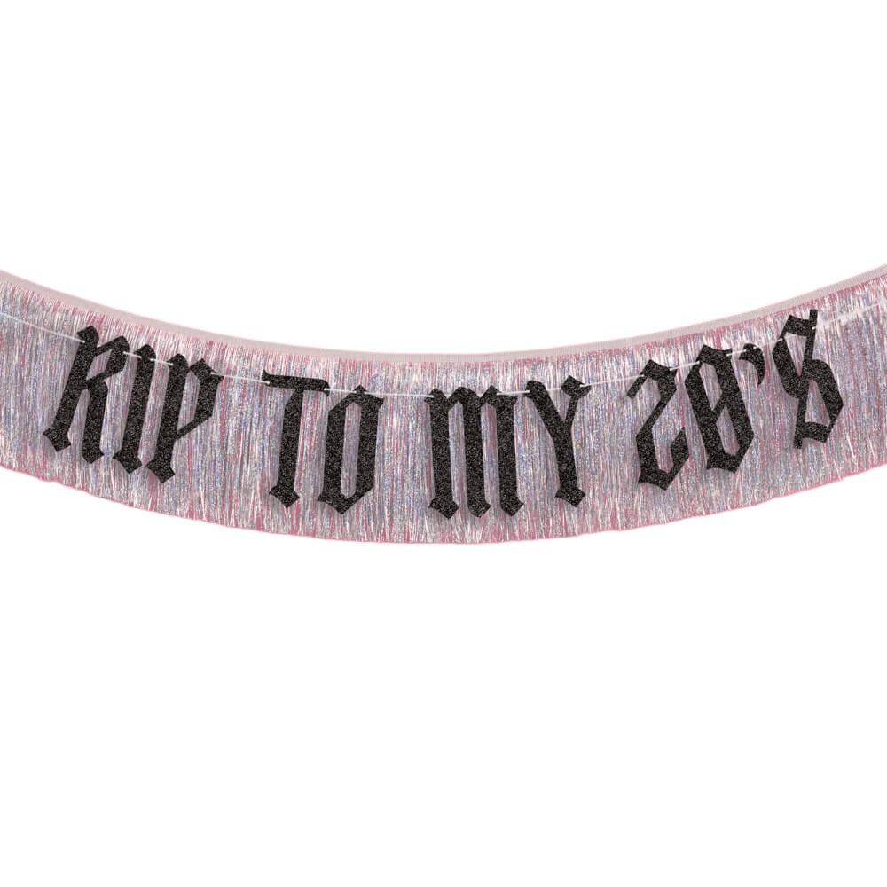 RIP to My 20s Banner Set