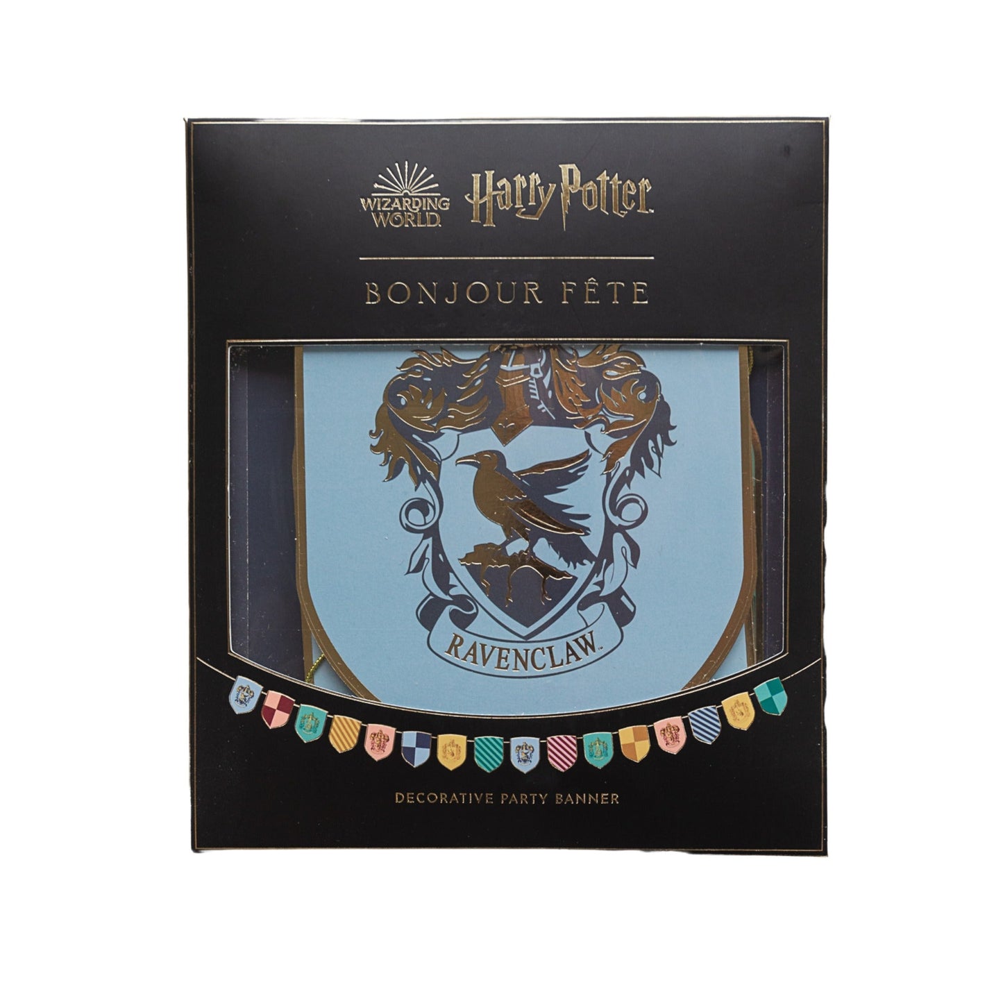 Harry Potter X Bonjour Fete House Pride Multicolor Decorative Hogwarts Banner
