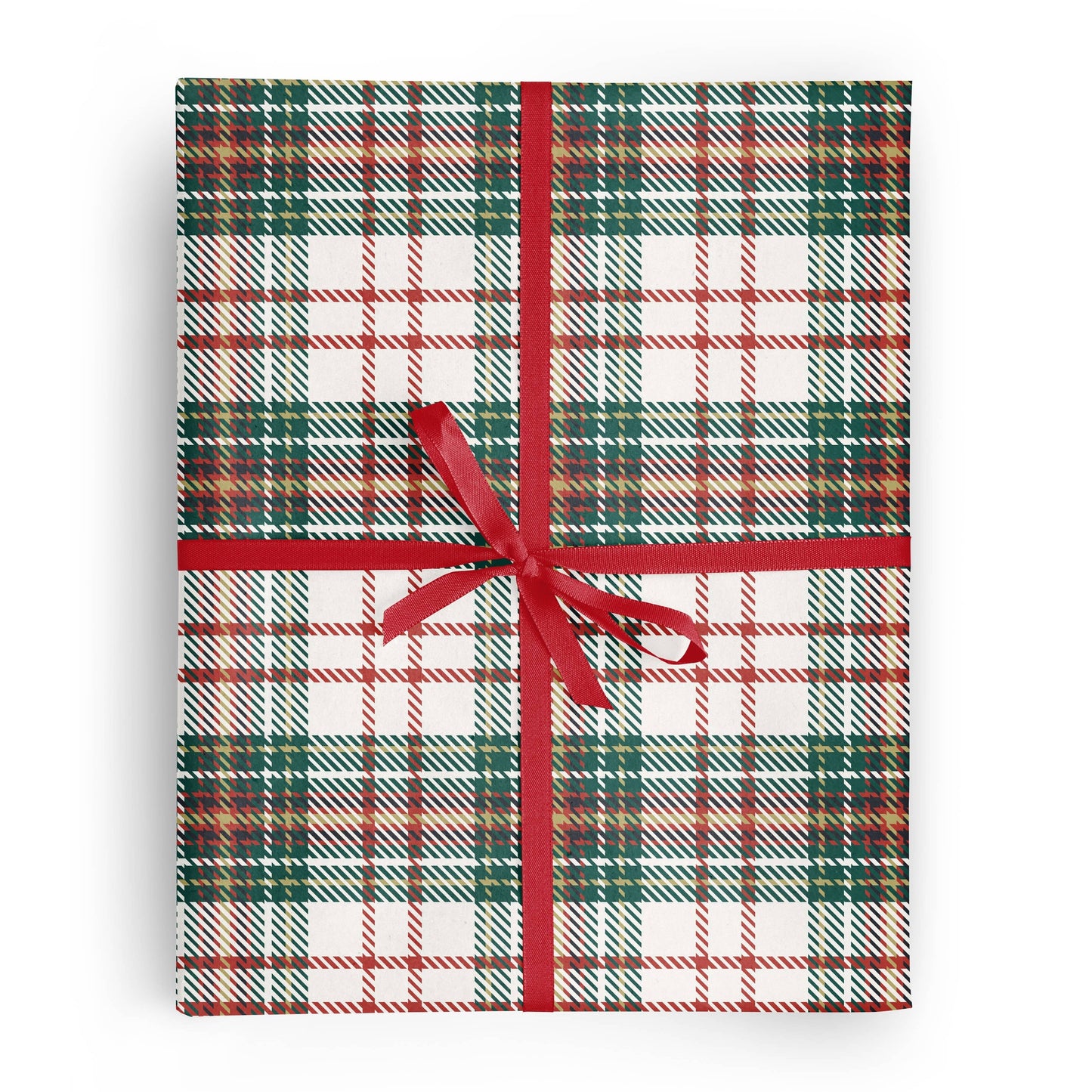 Tartan Plaid Wrapping Paper Roll