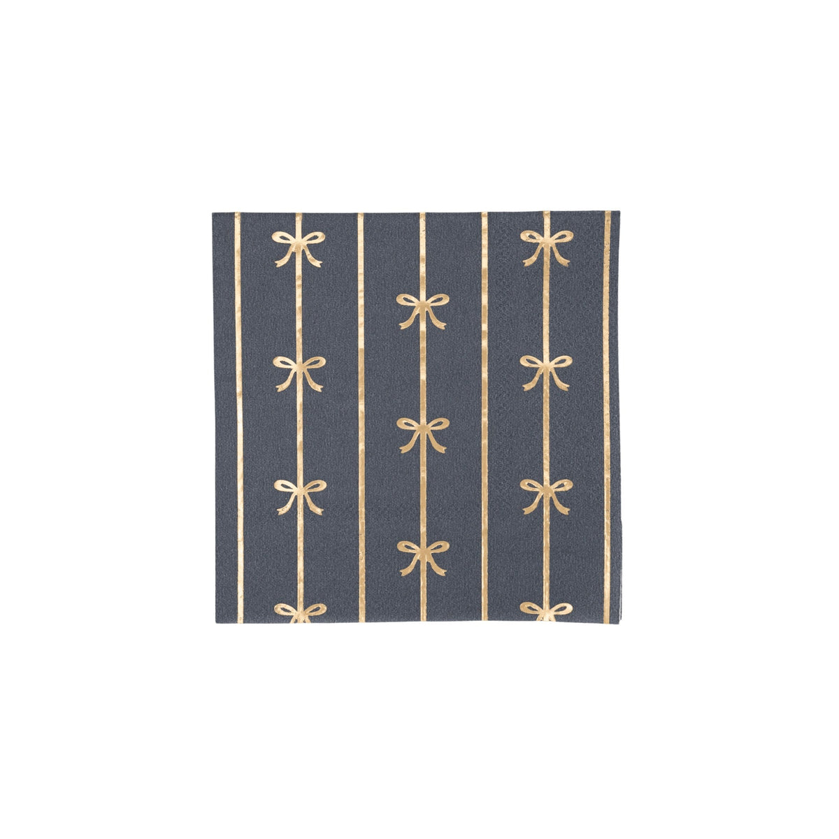 Midnight Blue Signature Bow Small Napkins