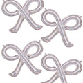 Iridescent Bow Balloons Set