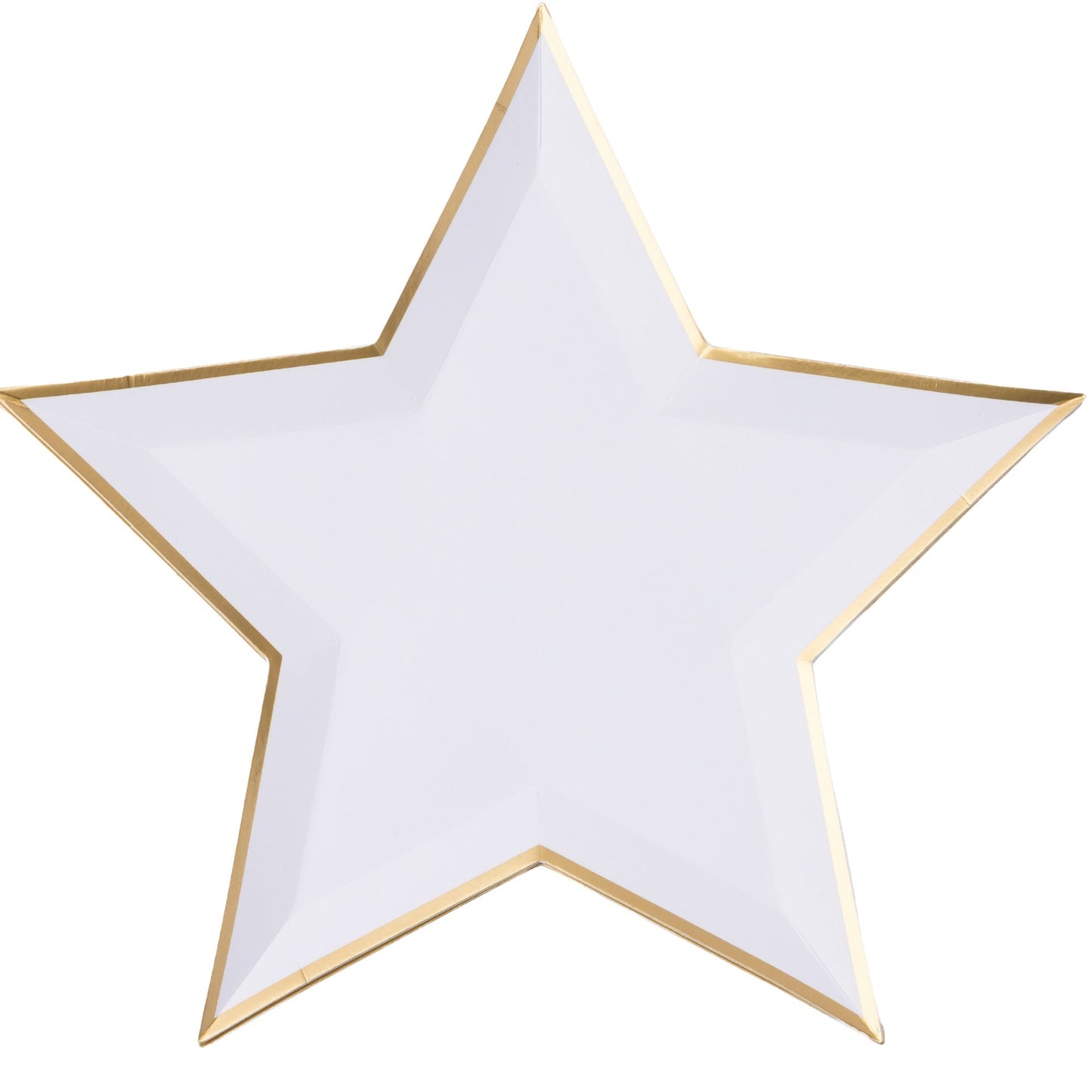 Blanc White Star Shaped Plates