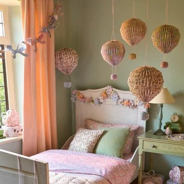 Meri Meri X Liberty Origami Balloon Decorations