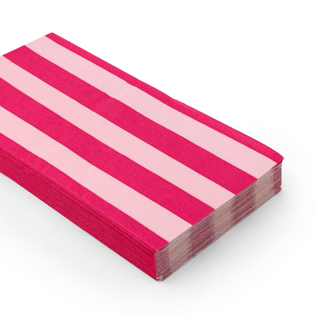 Light & Haute Pink Signature Cabana Stripe Guest Towels
