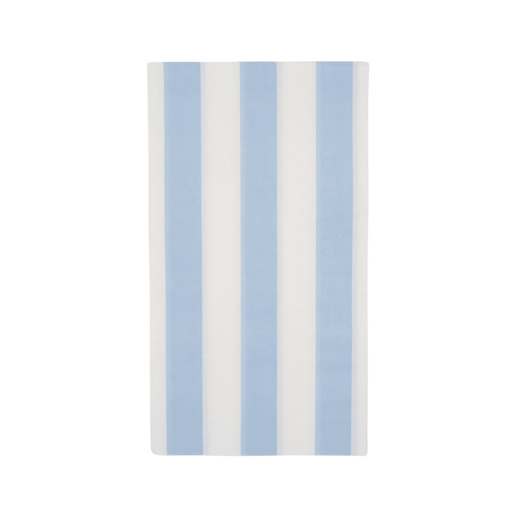 Sky Blue Signature Cabana Stripe Guest Towels