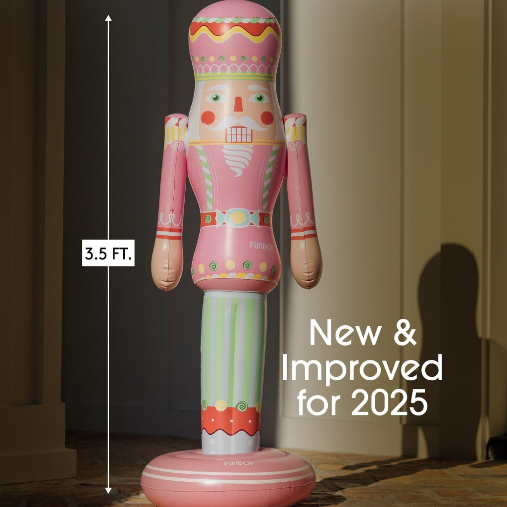 Small Inflatable Pink Nutcracker