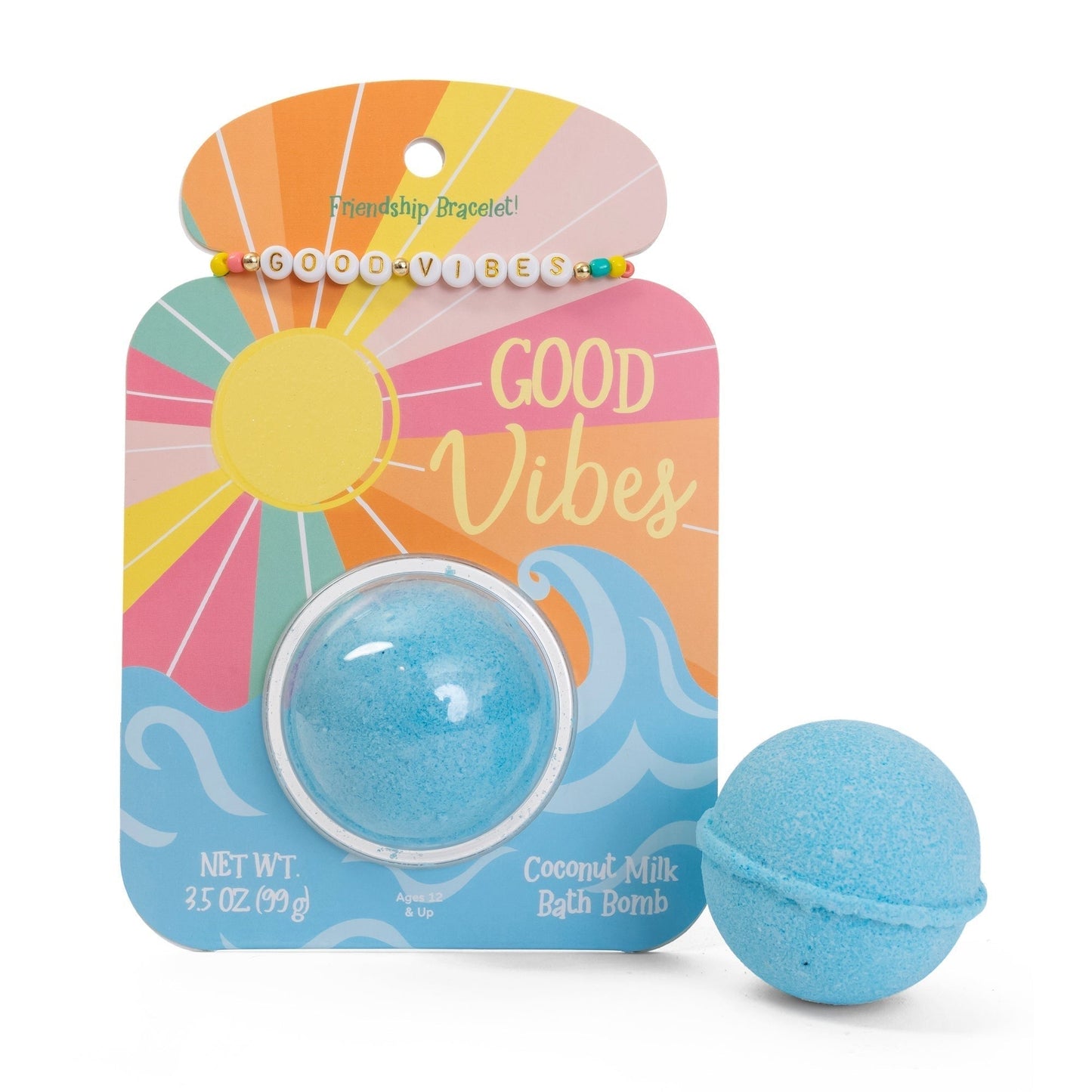 Good Vibes Friendship Bracelet Bath Bomb