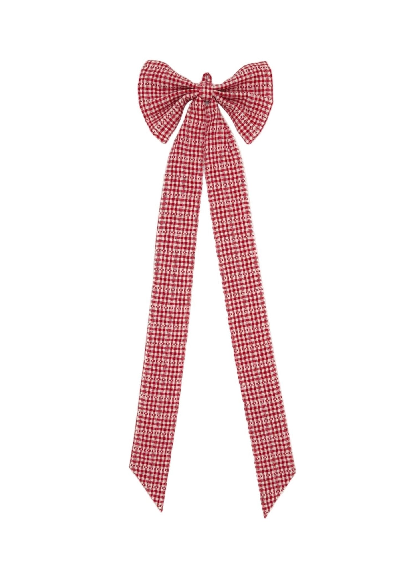 Soho Red Fabric Bow