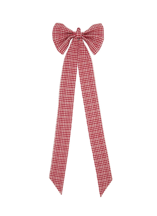 Soho Red Fabric Bow