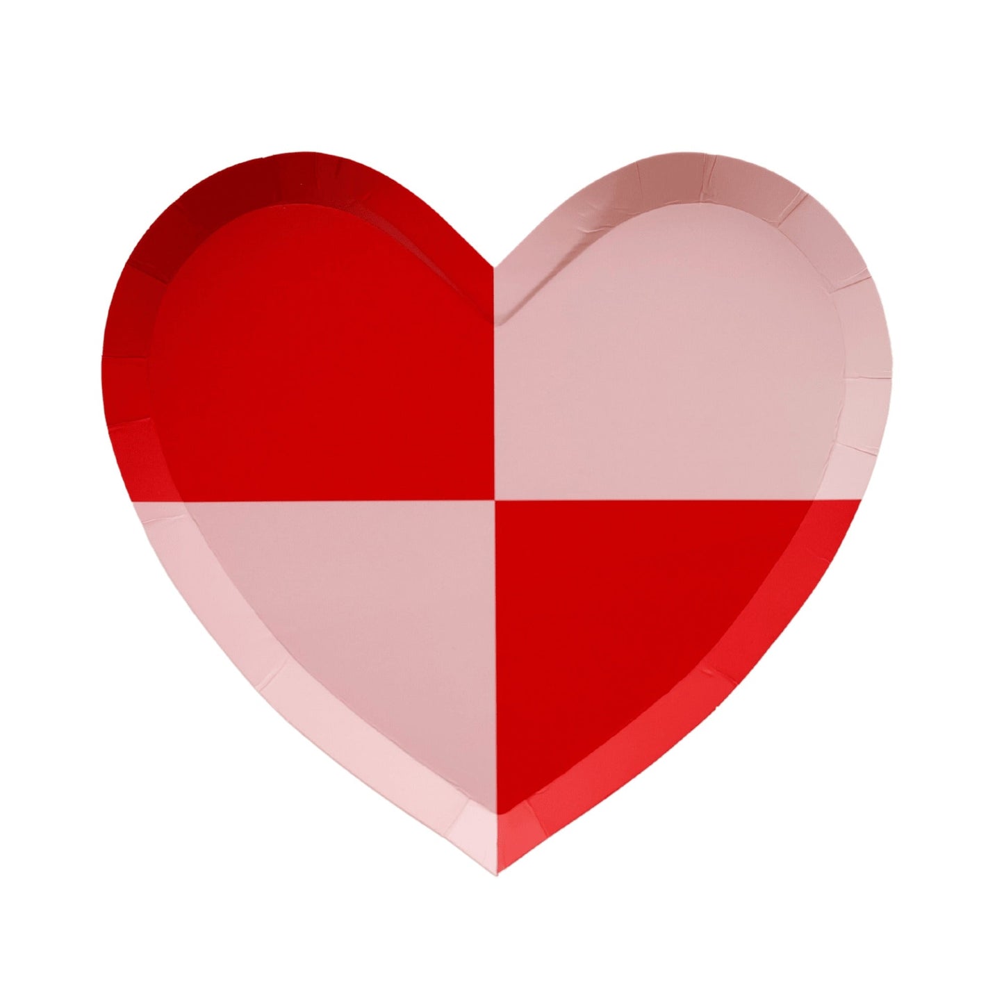 Check Mate Heart Shaped Plates