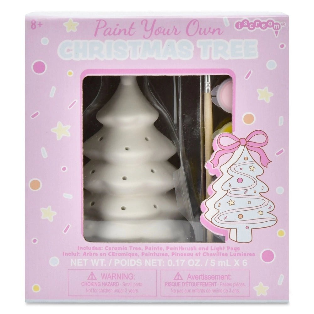 Paint Your Own Christmas Tree Kit with Lights