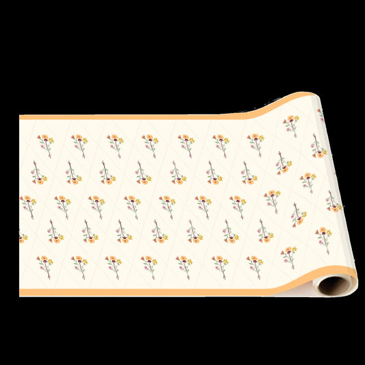 Cozy Fall Floral Table Runner