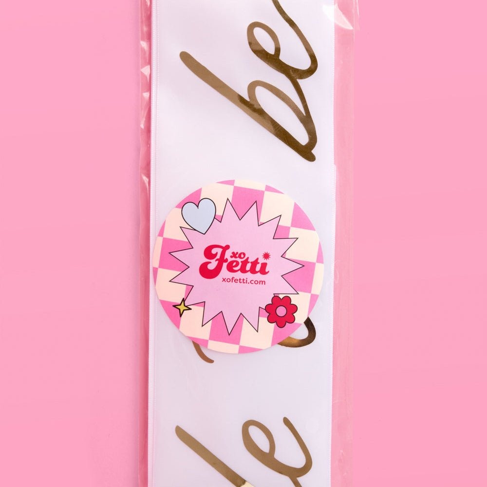 Classic Bride Party Sash