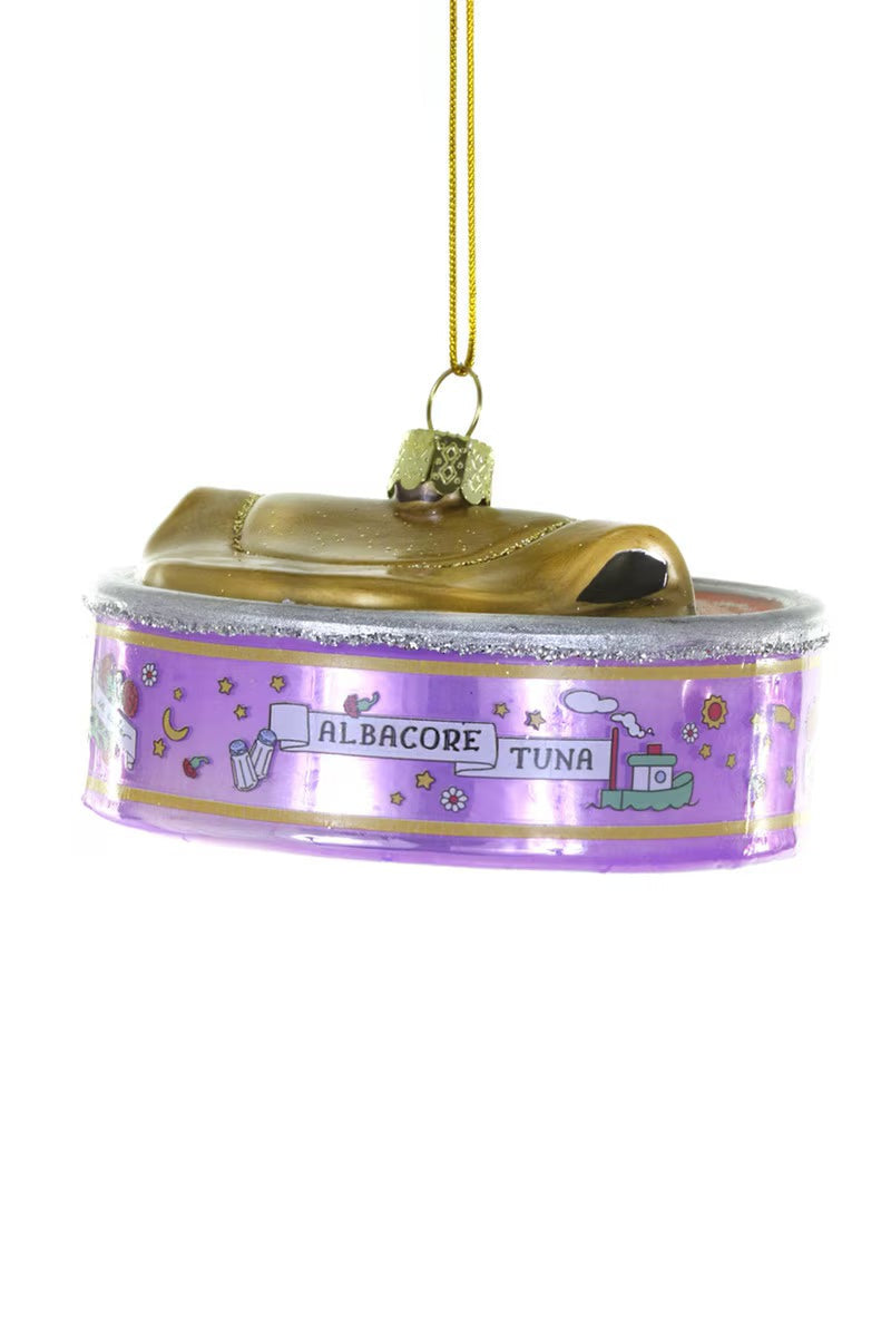 Albacore Tuna Glass Ornament by Cody Foster