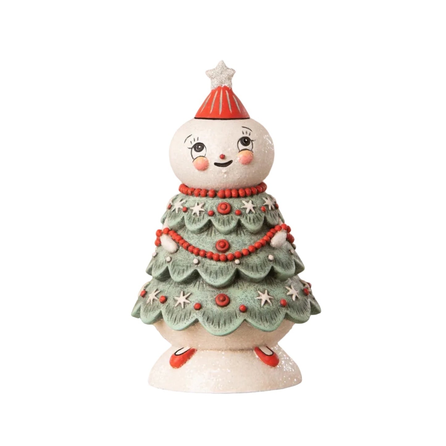 Bethany Lowe Frosty Treena Jolly Jar