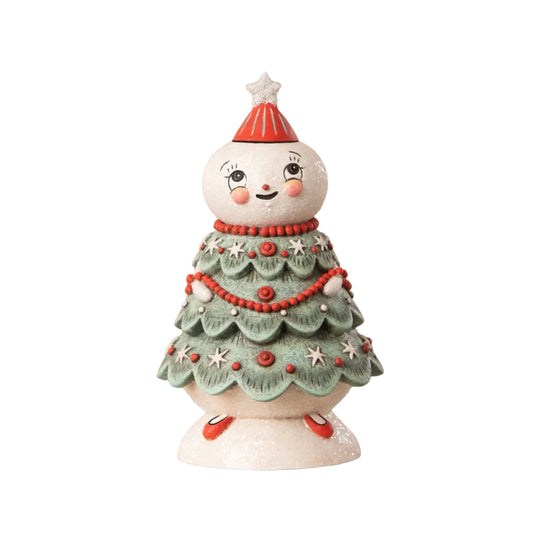 Bethany Lowe Frosty Treena Jolly Jar