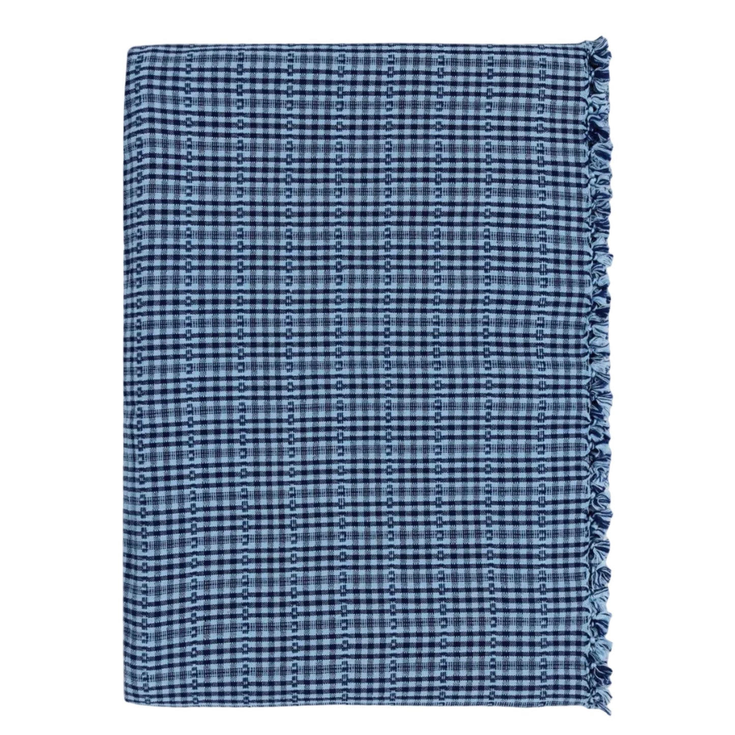 SOHO - Two Toned Indigo Tablecloth