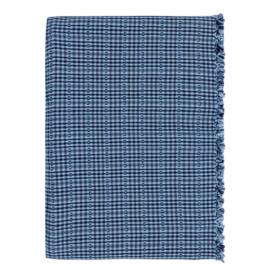 SOHO - Two Toned Indigo Tablecloth