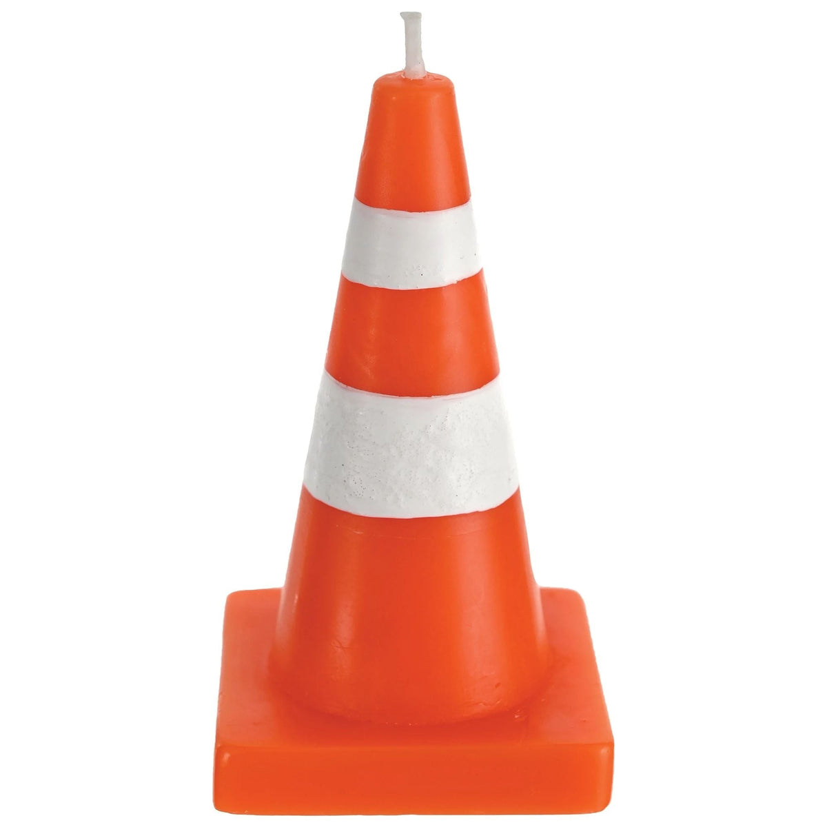 Construction Cone Party Candle