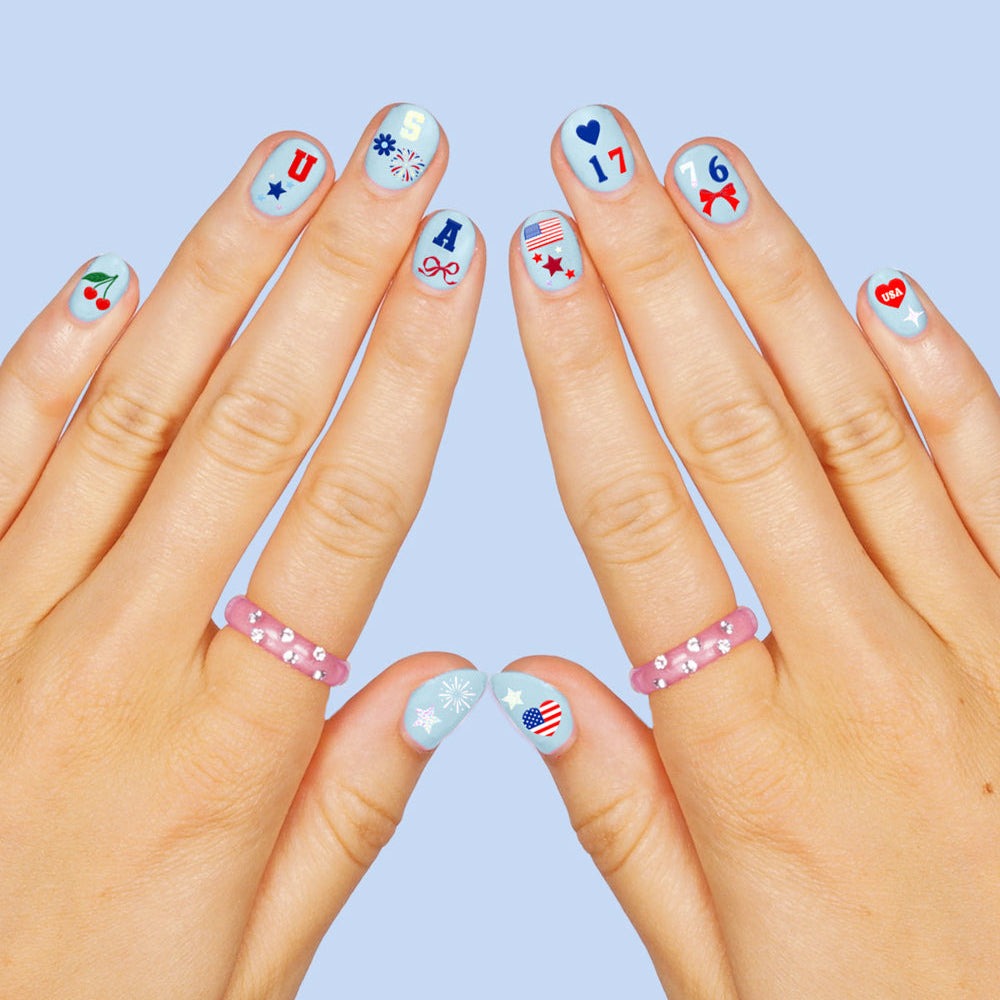 USA Nail Stickers