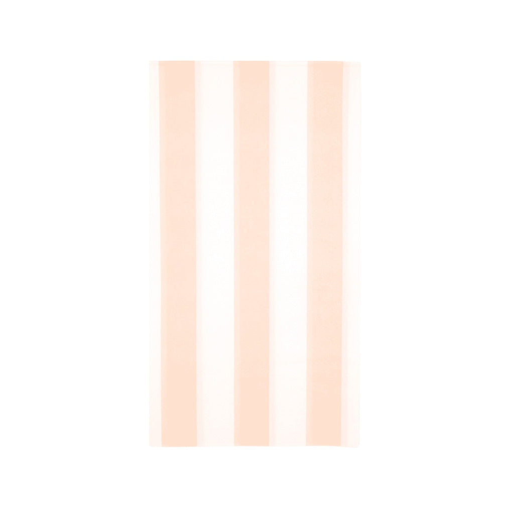 Sweet Peach Signature Cabana Stripe Guest Towels