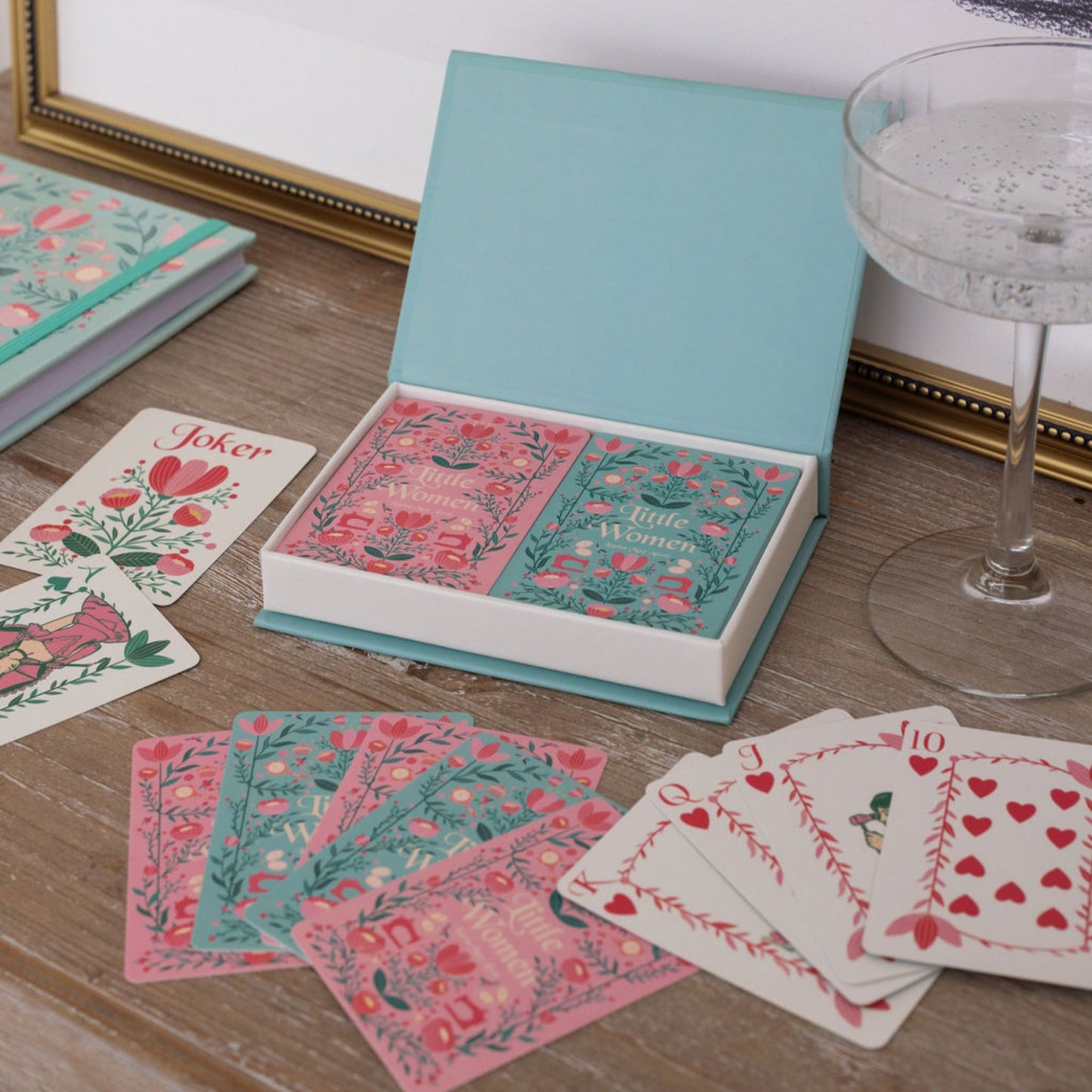 Little Women Playing Cards Set