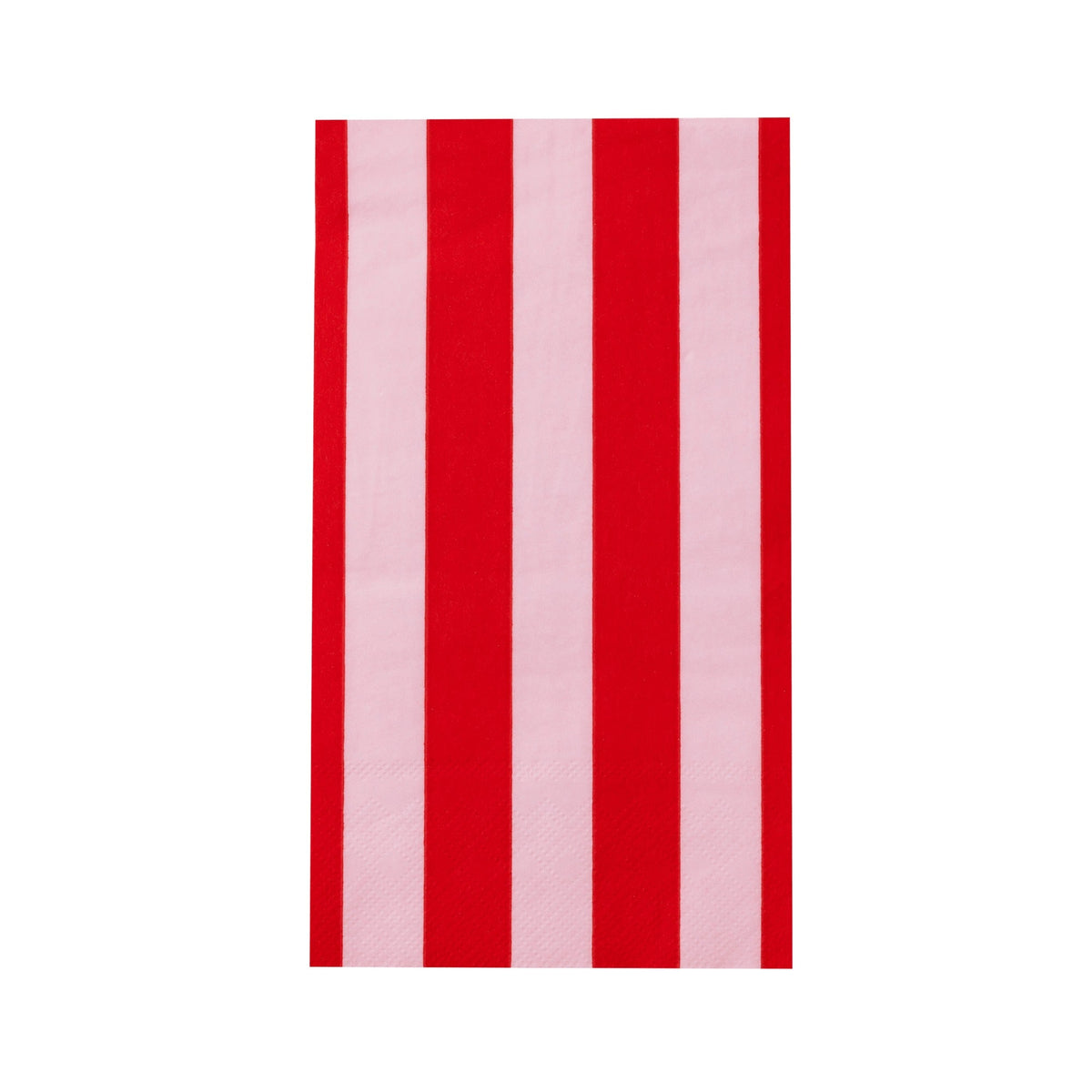 Pink & Red Signature Cabana Stripe Guest Towels