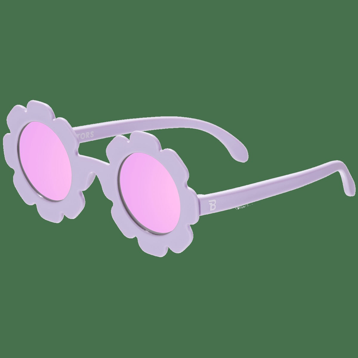 Kids Purple Flower Sunglasses