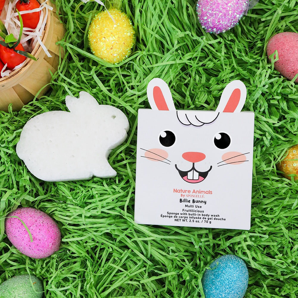 Bunny Rabbit Shower Buffer Sponge