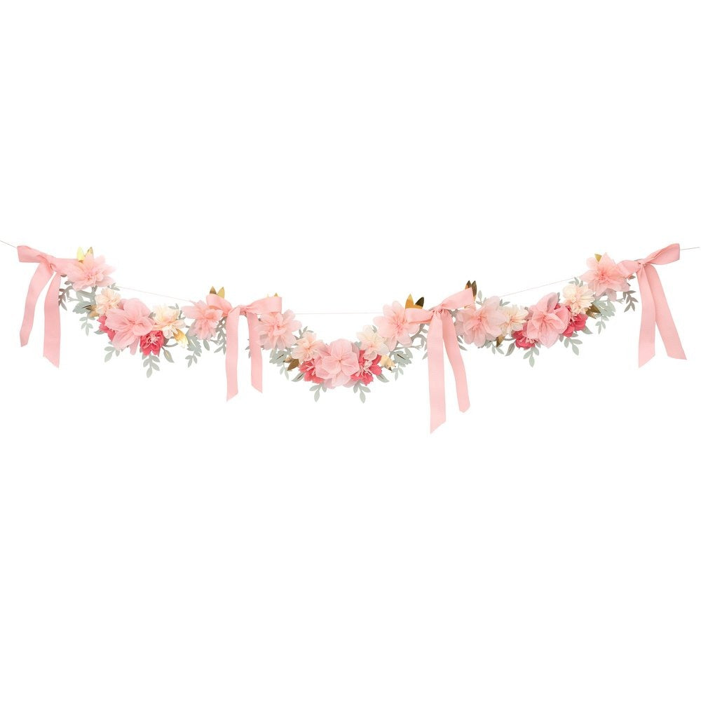 Meri Meri X Laduree Paris Floral Garland