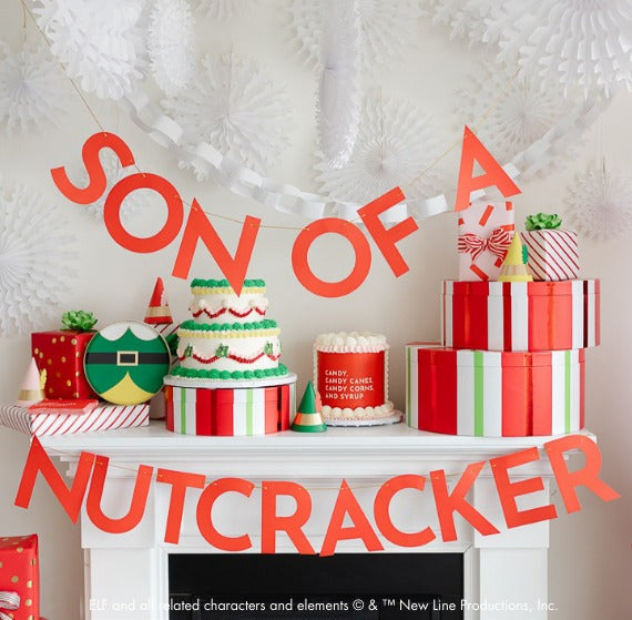 Elf "son of a Nutcracker" Banner
