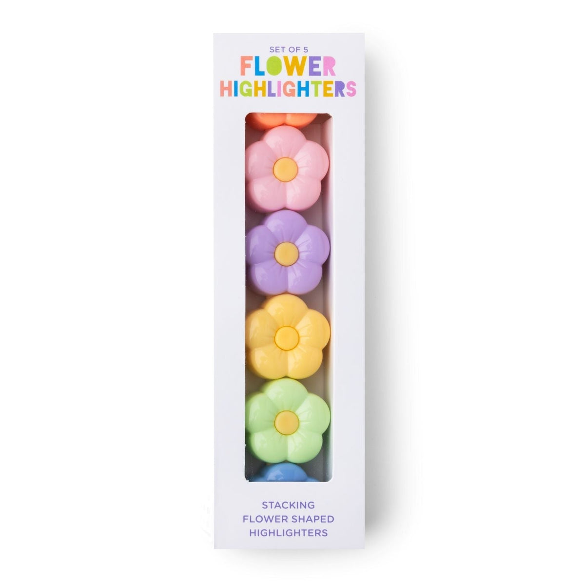Stacking Flower Shaped Highlighters