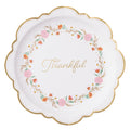 Thankful Large Classic Dinner Plates