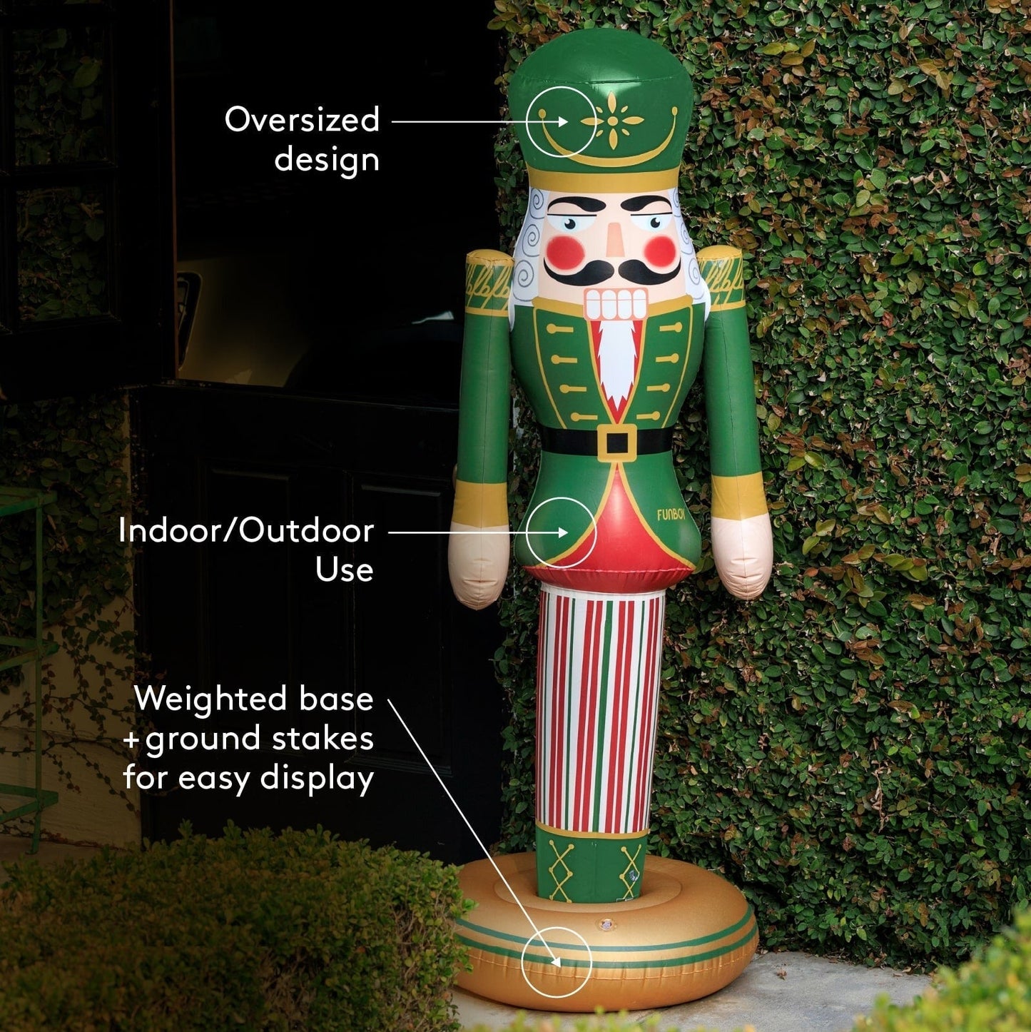 Inflatable Classic Christmas Nutcracker