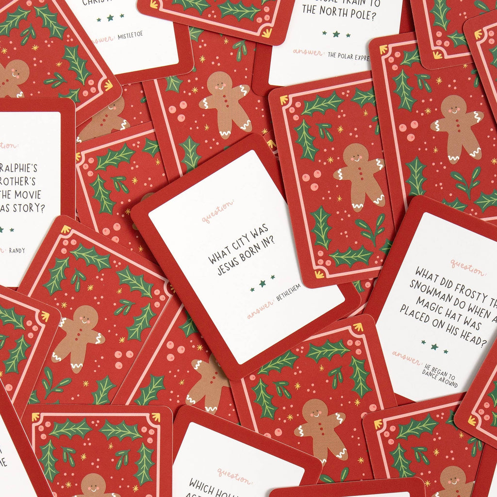 Christmas Trivia Card Game