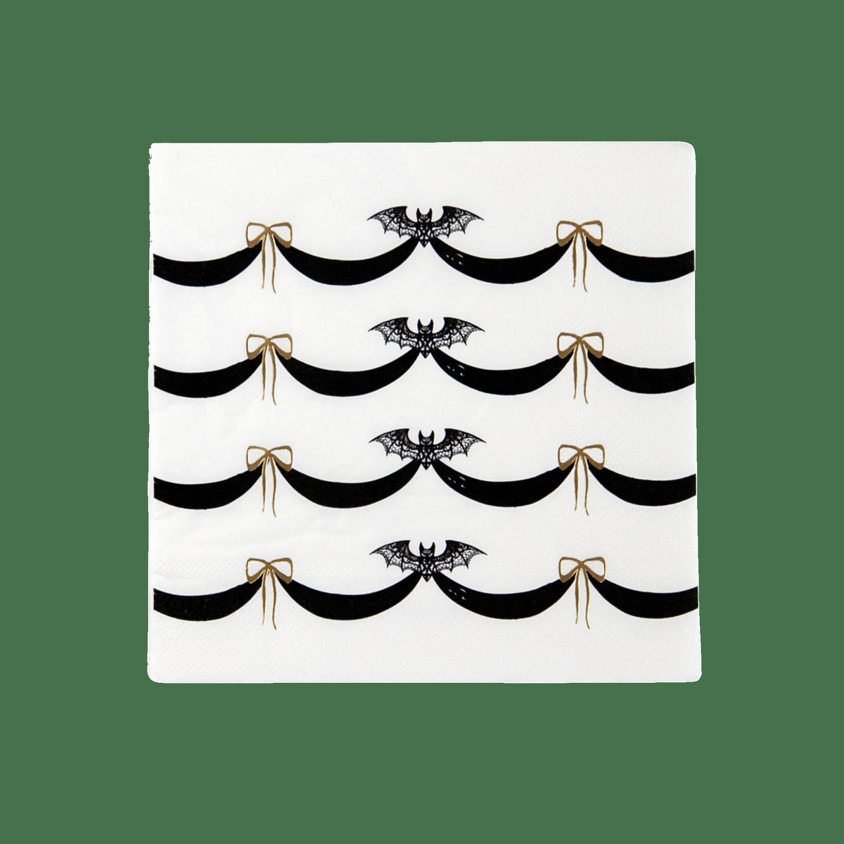 Elegant Halloween Dinner Napkins