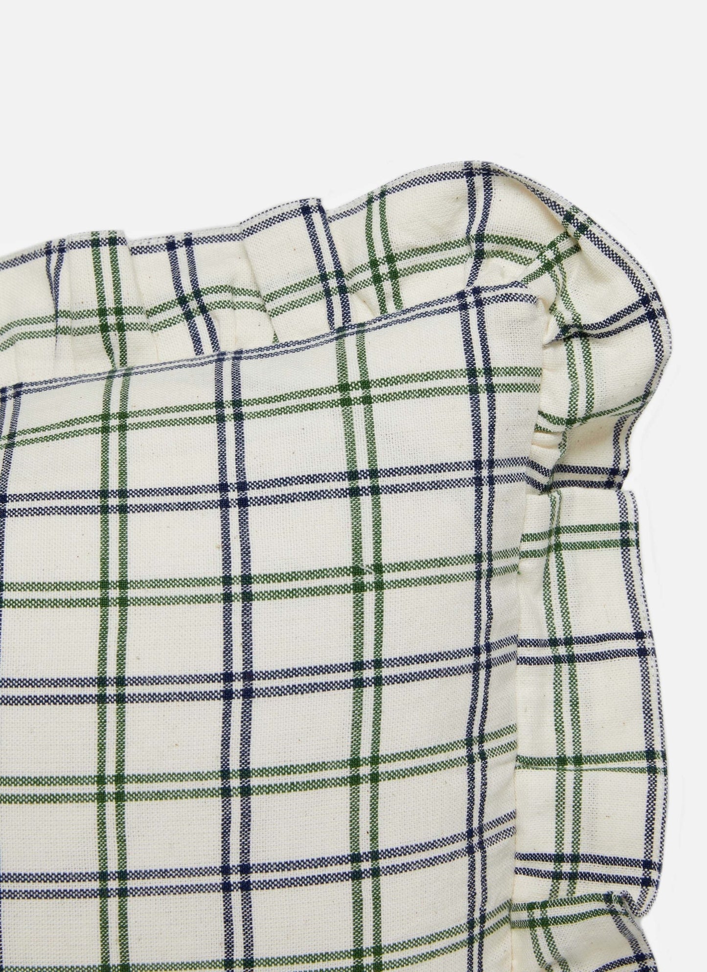 Mayfair Plaid Hunter Green Petite Pillow