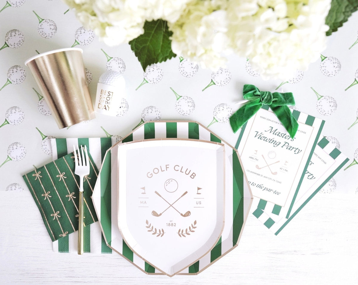 Emerald Green Signature Bow Small Napkins