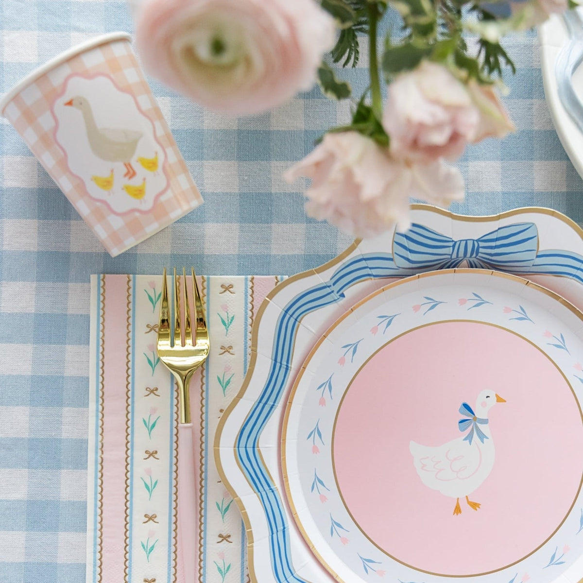 Petal Pink Sweet Goose Small Plates