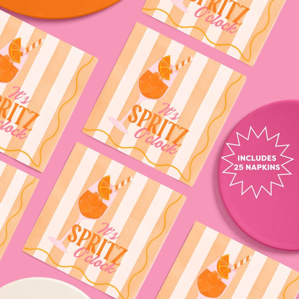 Spritz Cocktail Napkins