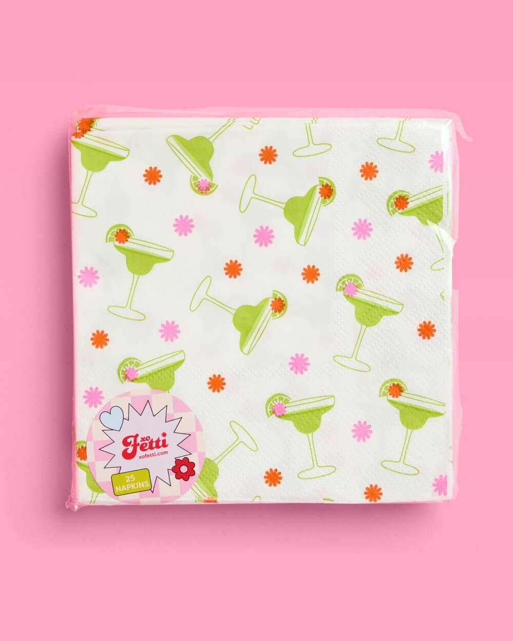 Margarita Print Cocktail Napkins