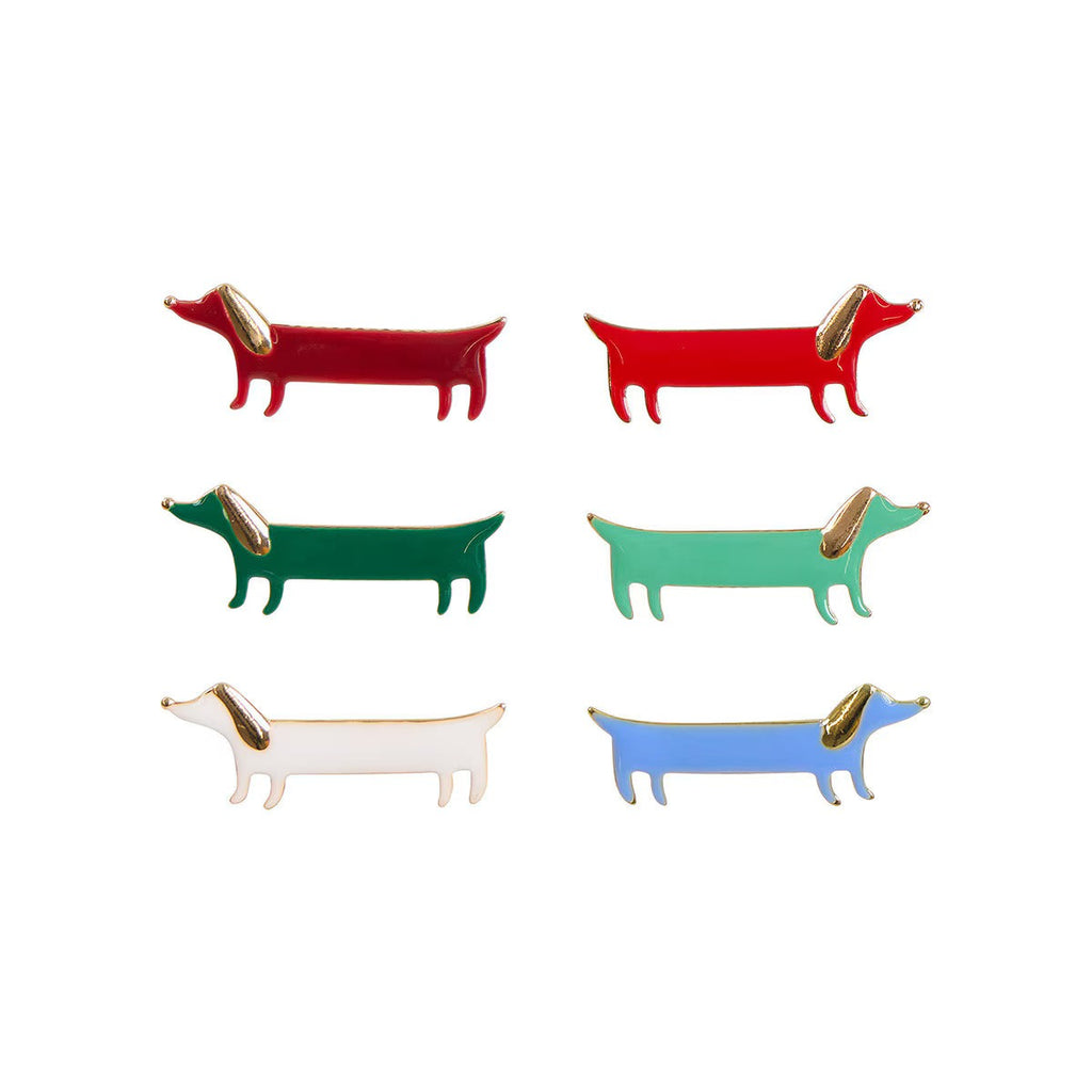 Plaid Dachshund Christmas Crackers