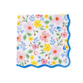 Multicolor Elegant Floral Dinner Napkins