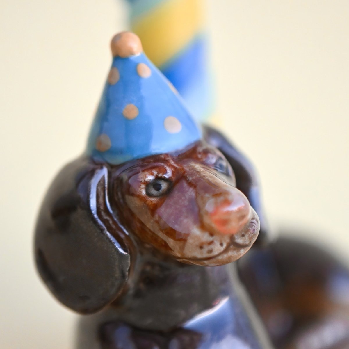 Dachshund Birthday Candle Holder